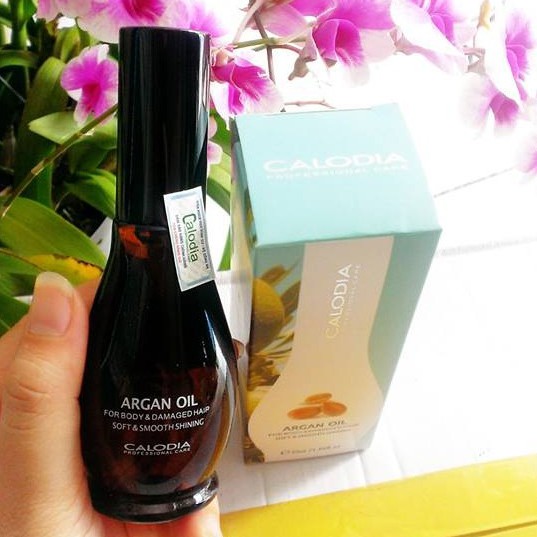 Tinh dầu Calodia Argan Oil bóng tóc 55ml