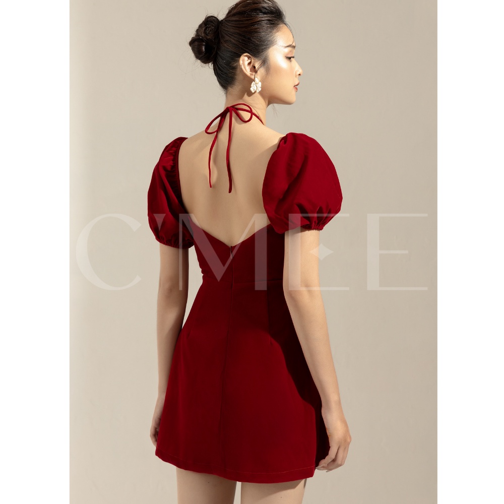 Váy yếm Butterfly Mini Dress - C’MEE