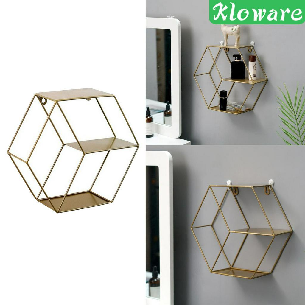 Kệ Sắt Nổi Treo Tường Trang Trí Phòng Khách / Bếp