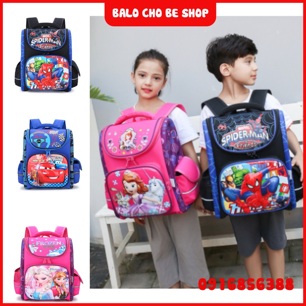 Rẻ vô địch kho balo Cặp/Balo chống gù cho học sinh lớp 1,2