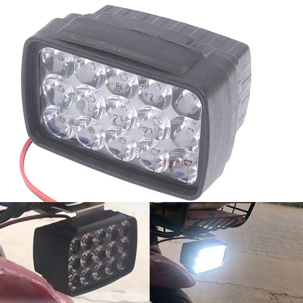 SUYO Đèn Pha 15 Bóng LED Cho Xe Đạp Điện E-Bike Scooter