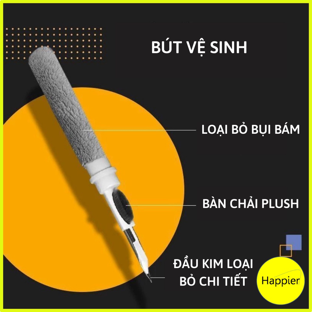 Dụng Cụ Vệ Sinh Tai Nghe Tiện Lợi