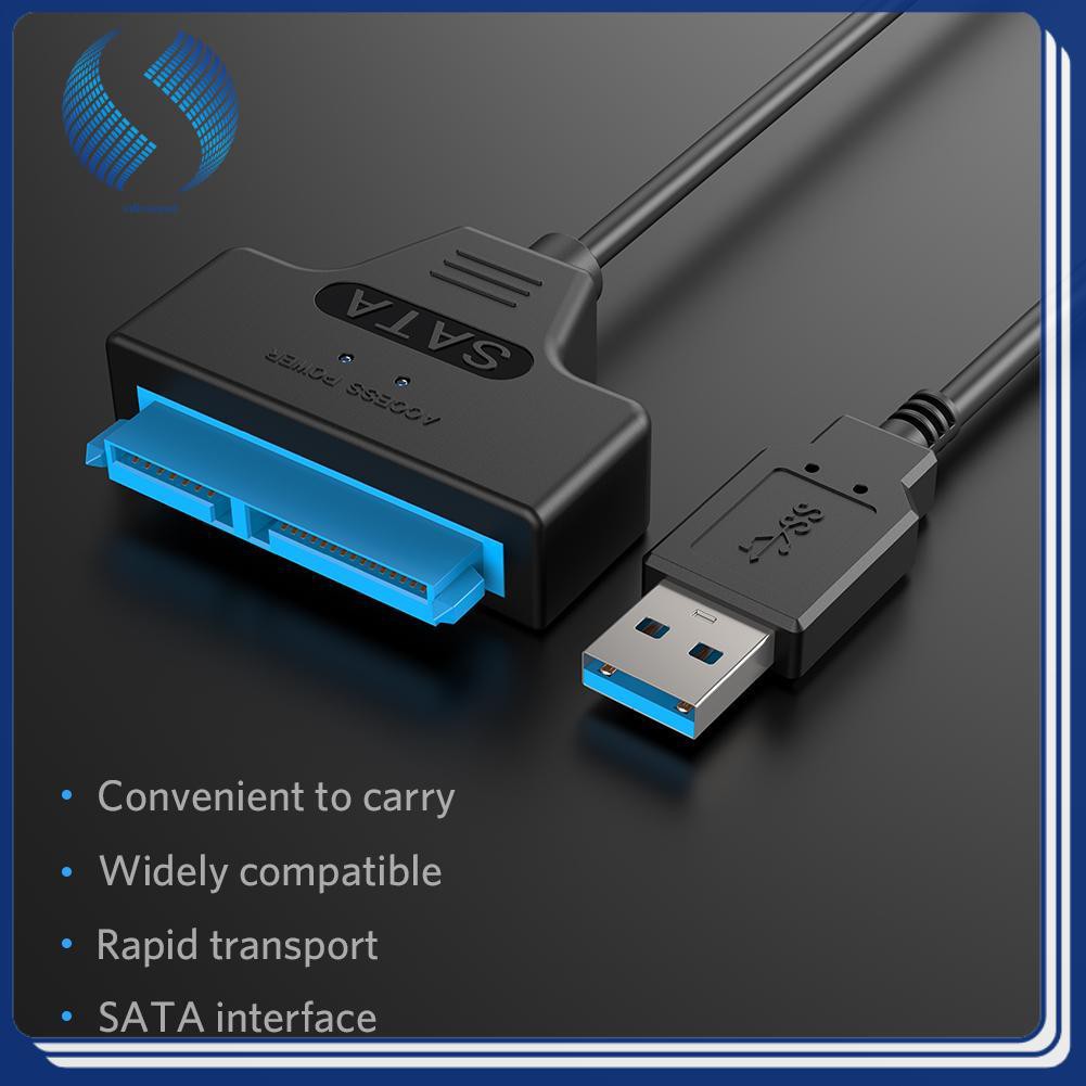 Cáp Chuyển Đổi Usb 3.0 Sang Sata7+15Pin 2.5 Inches Ssd Hdd Sata