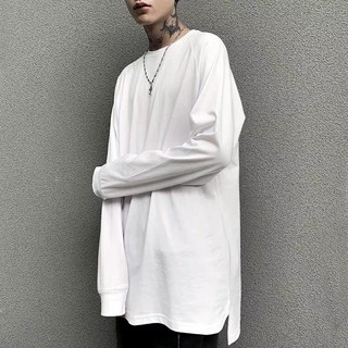 Áo Thun Trơn Dài Tay Xỏ Ngón Long Sleeve Tee Unisex - La mode