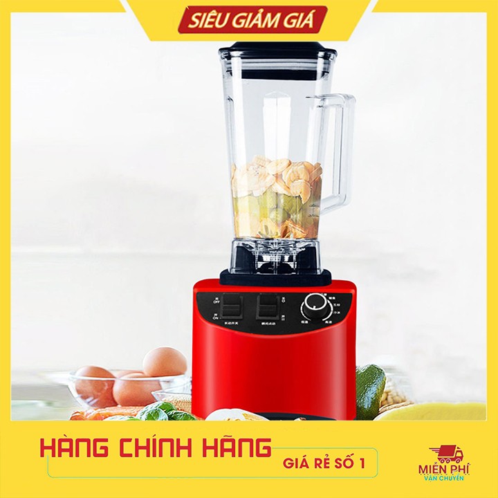 Máy xay công nghiệp, xay sinh tố đa năng công suất lớn Silver Crest 3500W