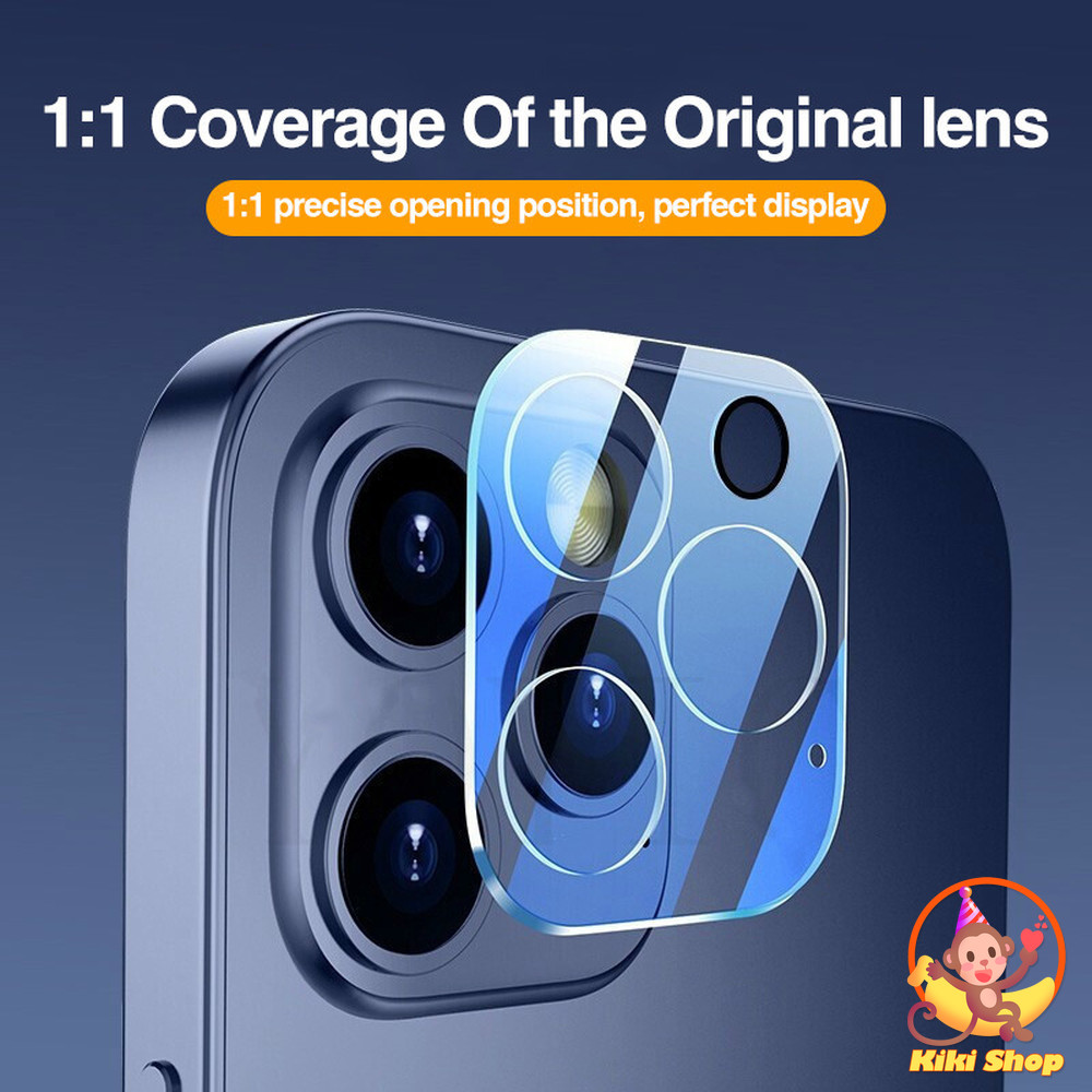 Cho IPhone 11 Pro Max Miếng dán cường lực bảo vệ camera sau điện thoại màu trong suốt cho IPhone 13 12 14 Pro Max 15Promax X XS MAx XR 8 7 Plus
