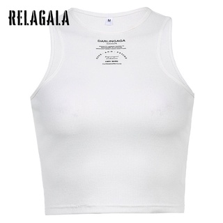 Áo Tank Top Ôm Dáng In Chữ Thời Trang Cho Nữ