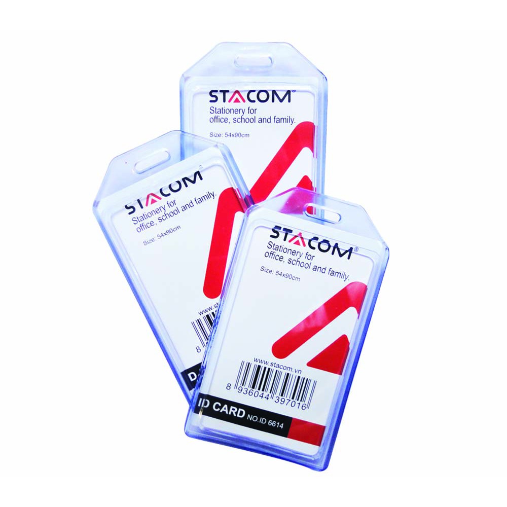 Thẻ đeo bảng tên khổ đứng STACOM ID6614