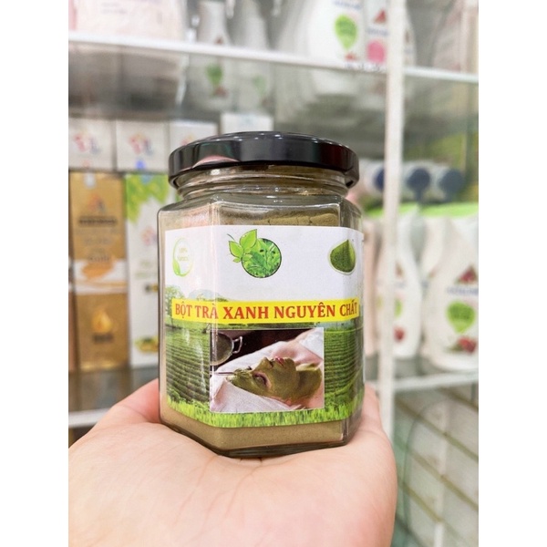 Bột đắp mặt nạ trà xanh nguyên chất hủ 150g