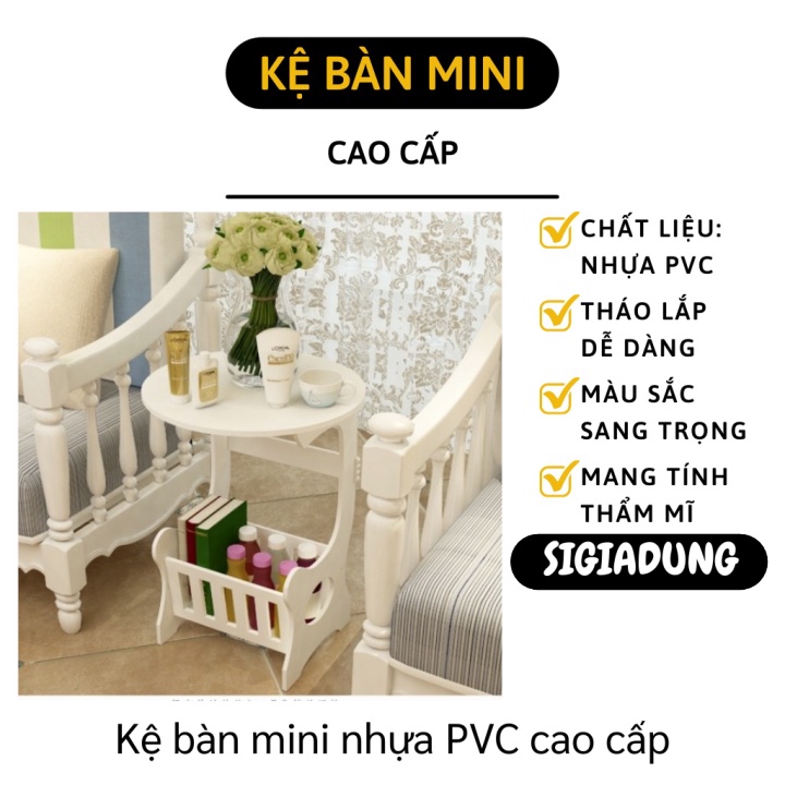 Kệ bàn XẢ TỒN Kệ để đồ trang trí phòng, đầu giường dễ tháo lắp 46x26x36x24cm 9485