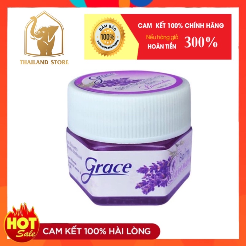 Dầu Cù Là Giúp Ngủ Ngon Grace Skin Nourishing Balm Lavender