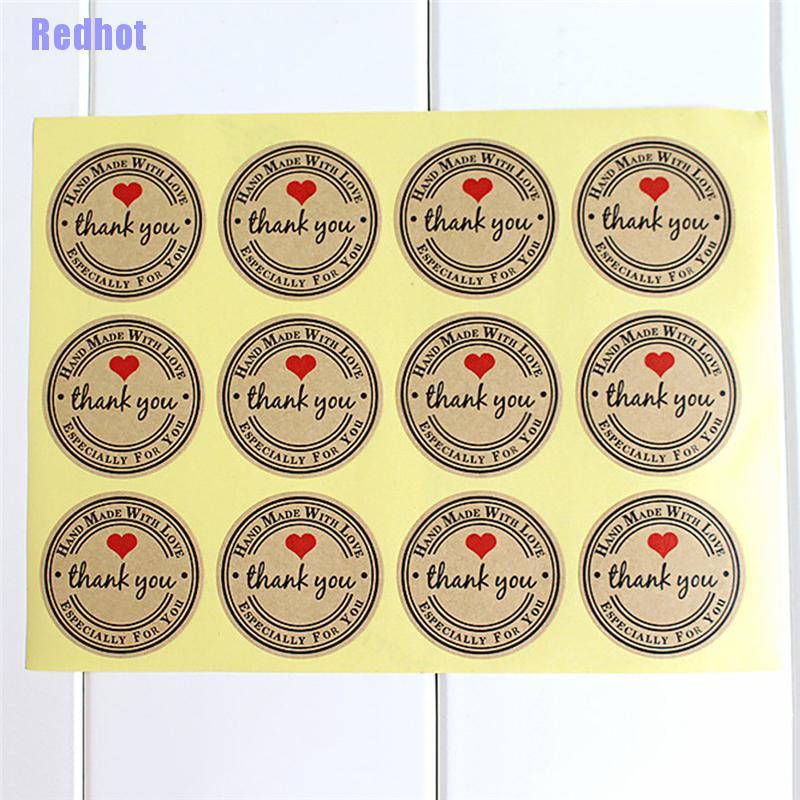 Set Sticker In Chữ Thank You Kích Thước 12 / 60 / 120 38mm