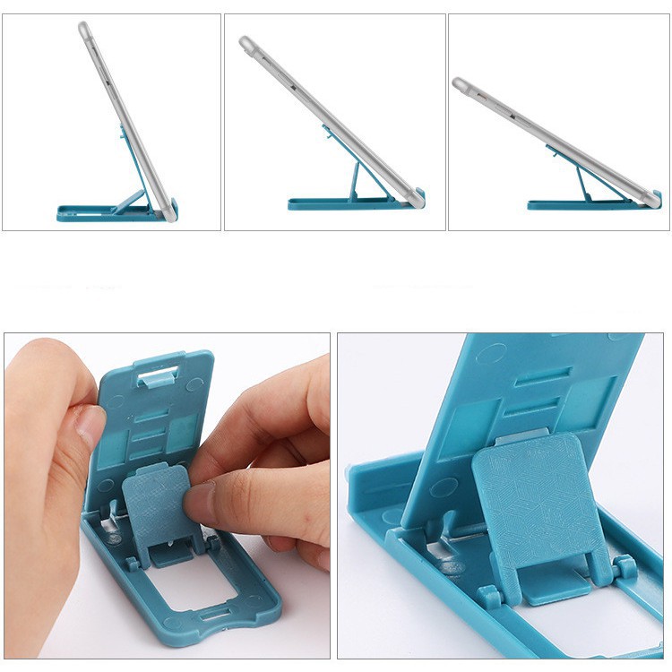 Giá đỡ điện thoại để bàn màu sắc ngẫu nhiên tiện dụng