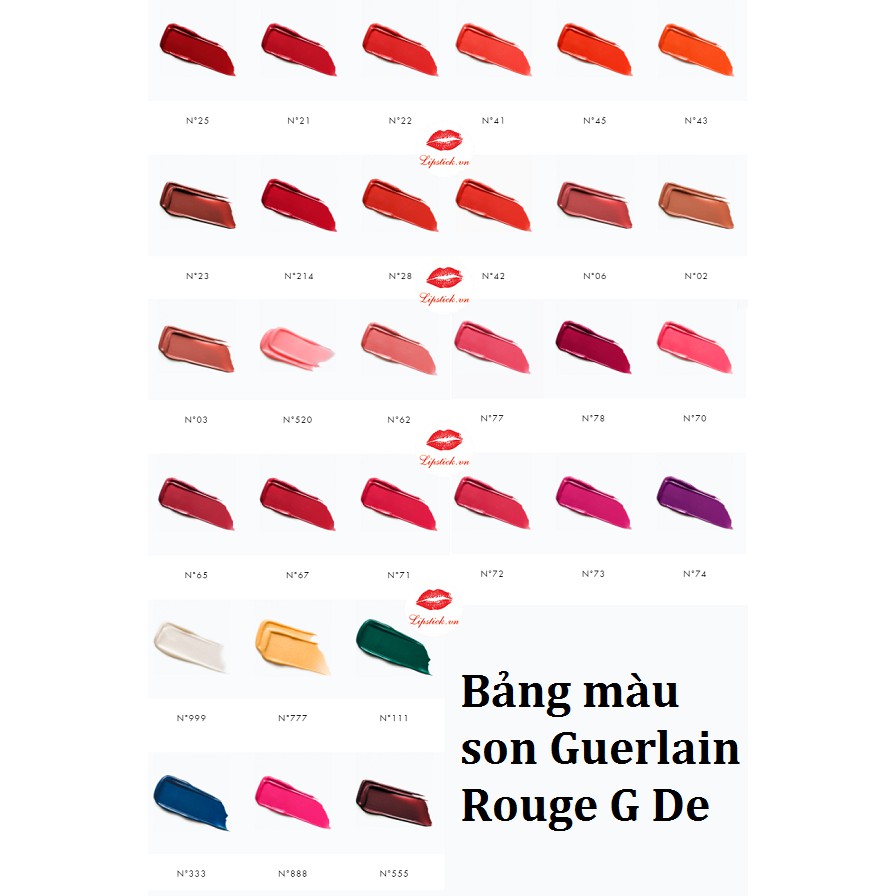 Lõi Son Guerlain Rouge - Chính Hãng - N41