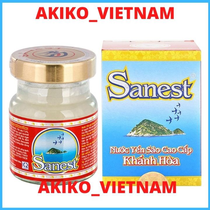 Nước Yến Sào, Cao Cấp Khánh Hòa ❤ FREESHIP ❤ Yến Sào , Sanest Có Đường Lọ 70ml ,nước yến