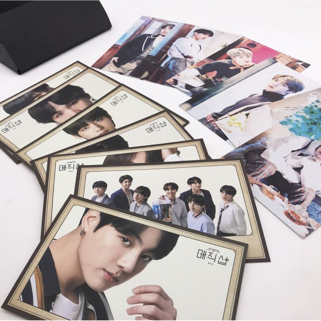 [5th Muster 2019] Pop-up card BTS bưu thiếp Magic shop 2019