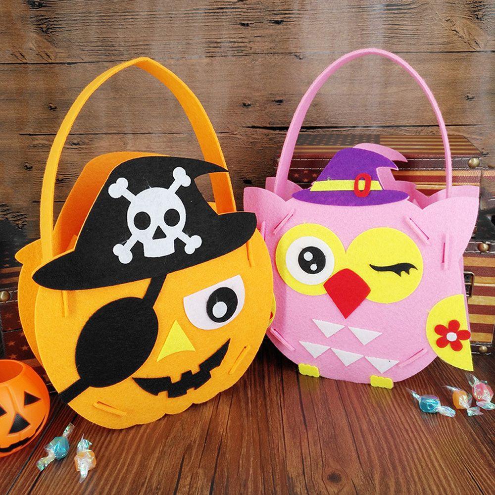Set 3 Túi Đựng Kẹo Chủ Đề Halloween Cho Bé