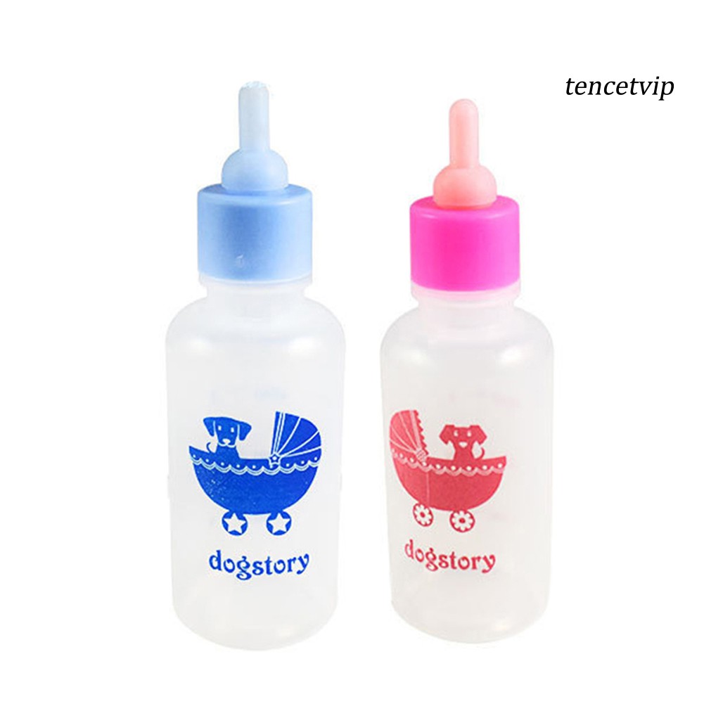 Bình Sữa Silicon Cho Thú Cưng 60ml An Toàn Mềm Mại
