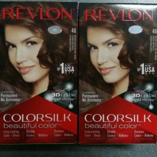 [Siêu Rẻ]Thuốc nhuộm Revlon #46 Nâu Hạt Dẻ ( hộp đỏ)