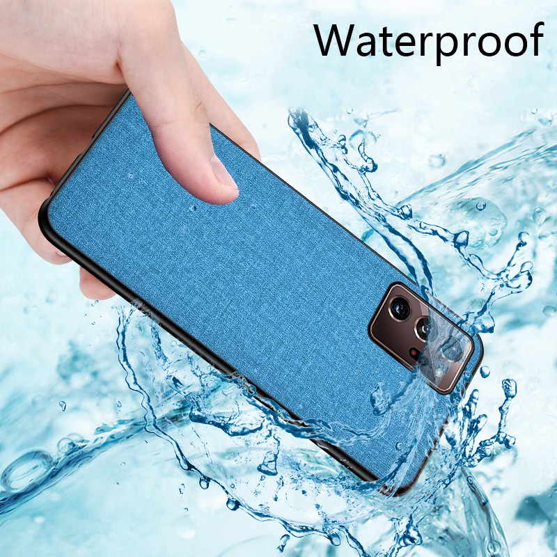 For Samsung Galaxy Note 20/20 Ultra Fabric Case Full Cover Stylish Canvas Hard Cases | BigBuy360 - bigbuy360.vn