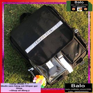 Hot Balo phản quang Colkids Club SS3 Trắng và Đen