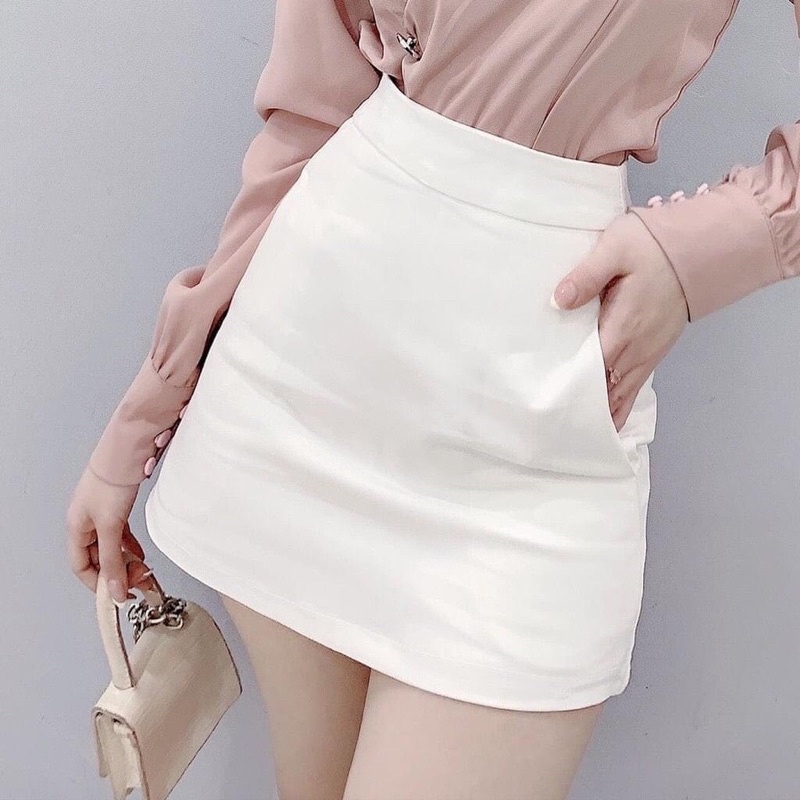 Chân váy chữ A thêu ong 3 màu siêu hót