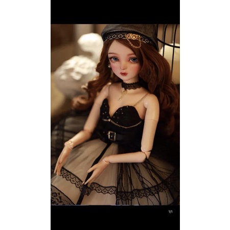 Búp bê doris LIN 60cm thay được tóc và mắt