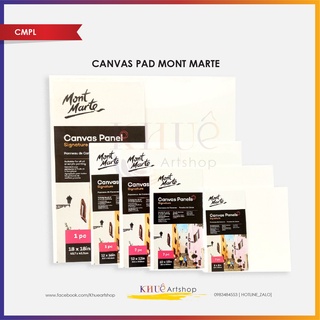 Tấm ép canvas Mont Marte nhiều kích thước