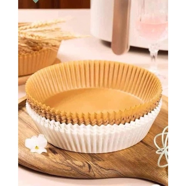 Giấy Nến Khay Lót Nồi Chiên Không Dầu