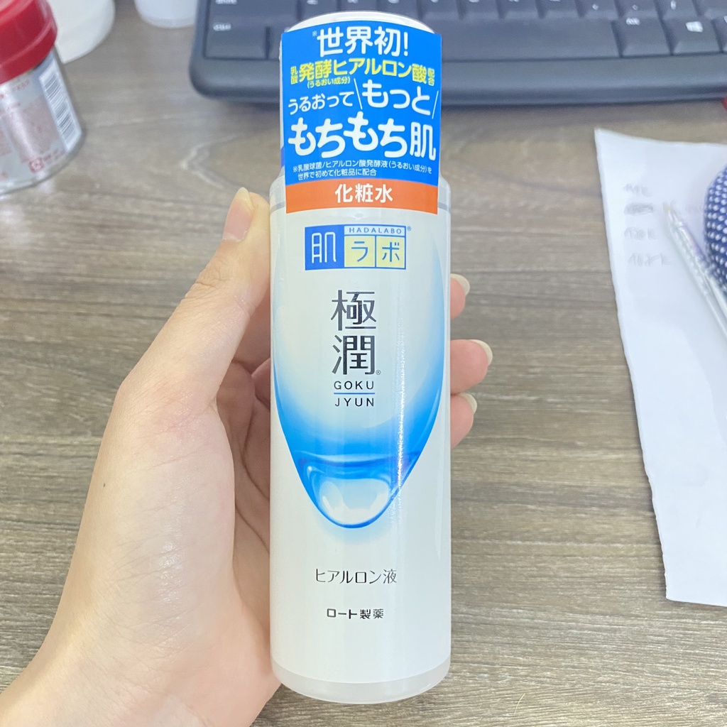 Nước Hoa Hồng Hadalabo Gokujyun Nhật Bản 170ml