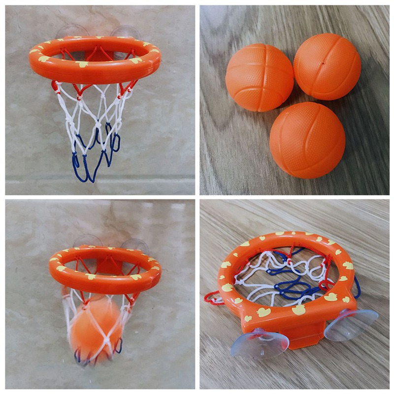 Bộ đồ chơi bóng rổ mini độc đáo thú vị cho bé tắm