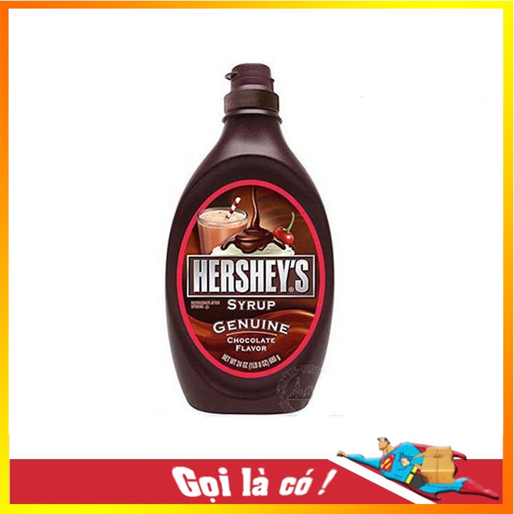 Sirô Sôcôla 🌺FREESHIP🌺 Siro Chocolate Hiệu Hershey’s – chai 680g