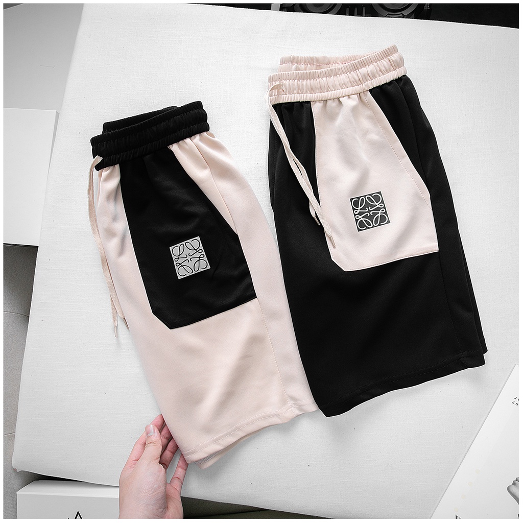 Quần Đùi Nam ,Quần short thể thao nam túi phối màu cá tính thời trang chất liệu poly 2 da không bai xù co giãn 4 chiều