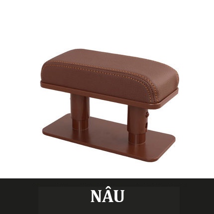 Bệ Tỳ Tay Ô Tô Da Cao Cấp - Đệm Tỳ Tay Chống Đau Mỏi Khi Lái Xe