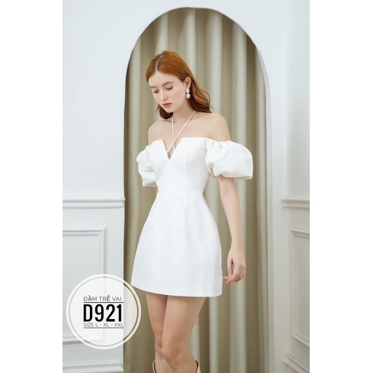 Bigsize Đầm trễ vai D921