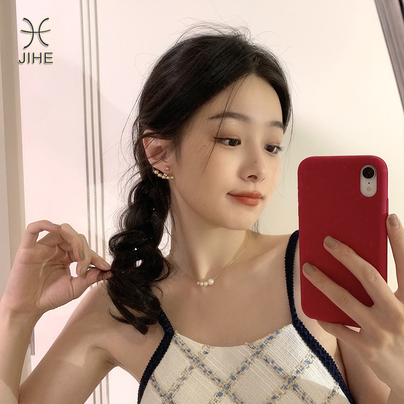Vòng cổ Đính Ngọc Trai Xinh Xắn Thời Trang Dành Cho Nữ