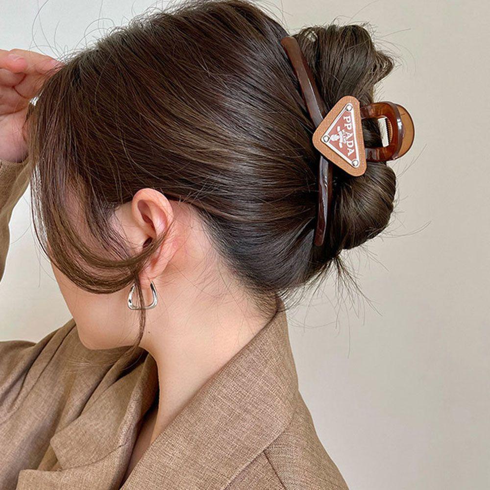 Kẹp Tóc Hình Tam Giác Phong Cách Hàn Quốc Cho Nữ