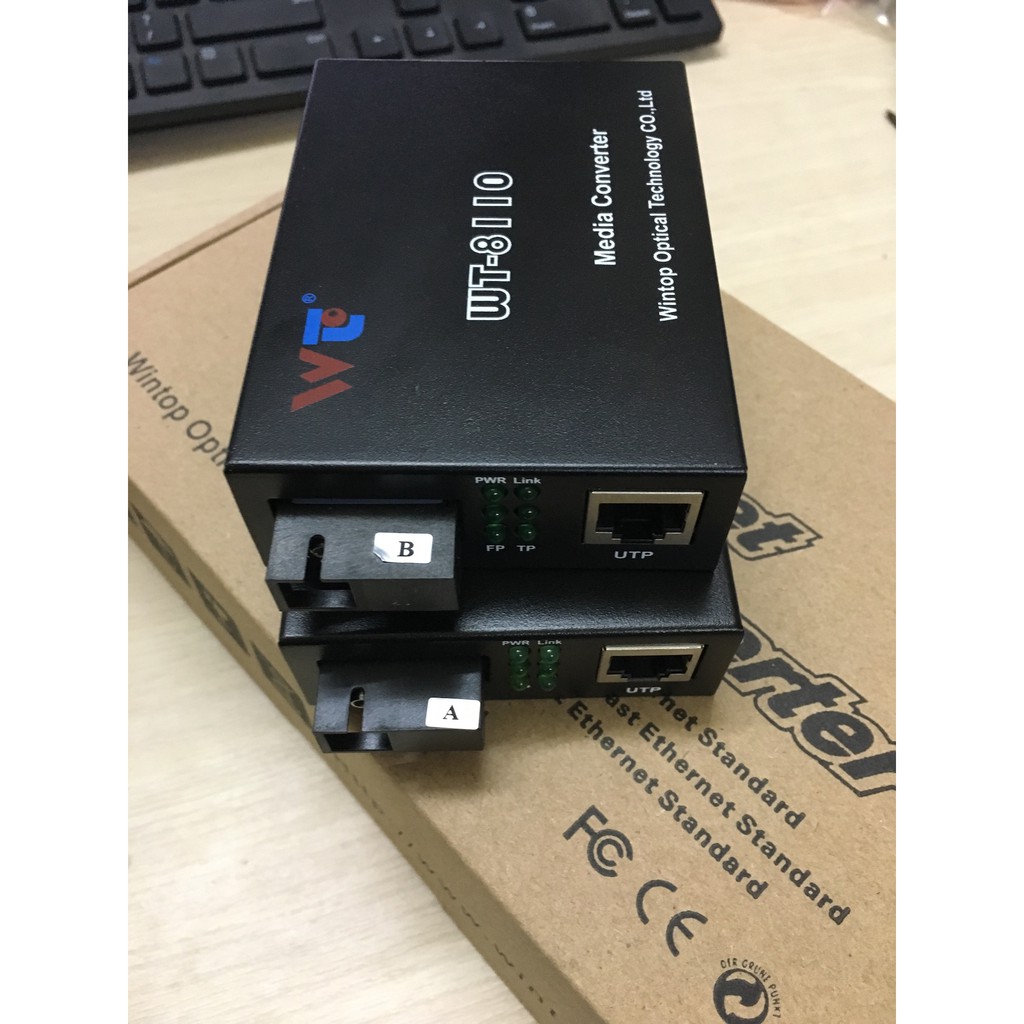 Convert quang 1 sợi 1 cặp=2 Cái AB WINTOP