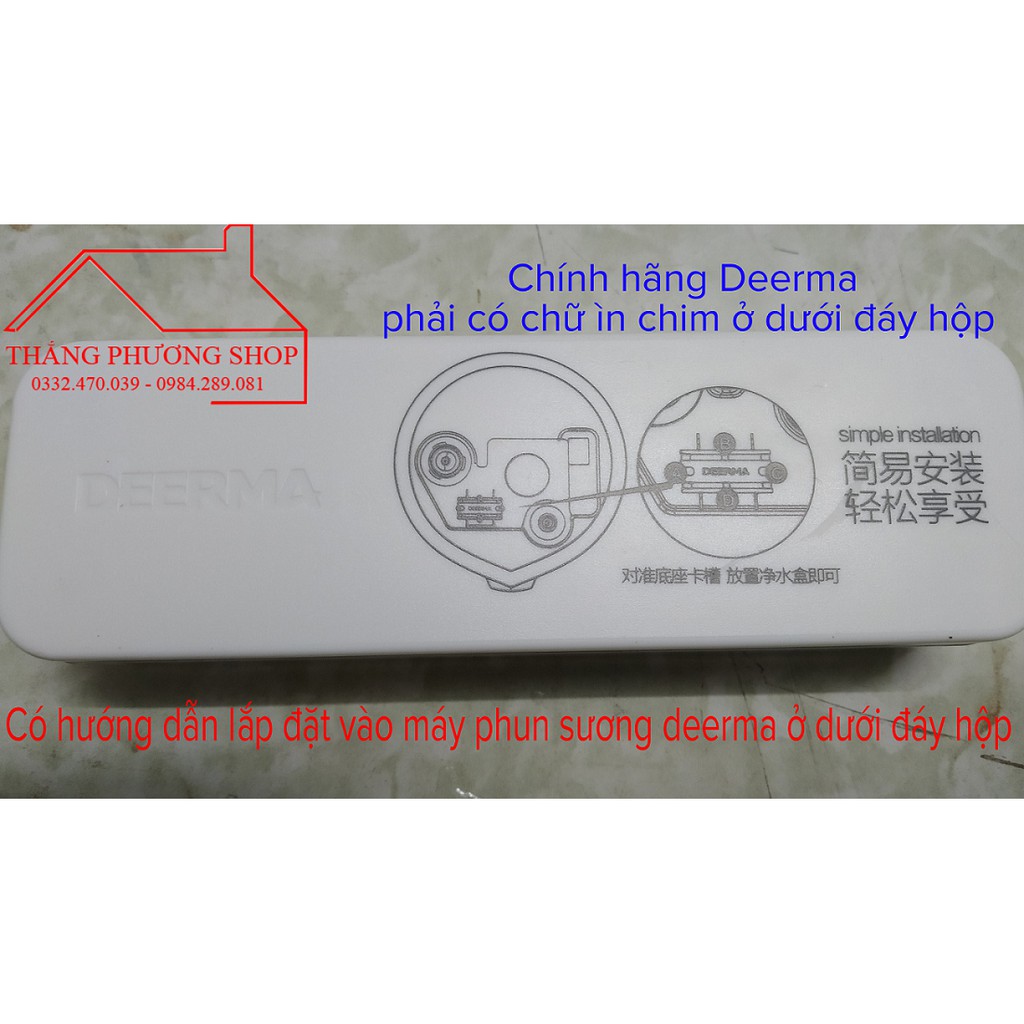 [Mẫu mới nhất hãng Deerma 2020] Thanh ion Ag+ (ion bạc) khử trùng nước và không khí cho máy tạo ẩm (Hàng nhập khẩu)