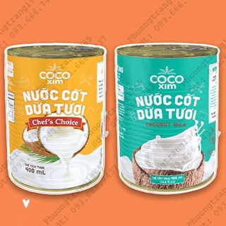 Nước cốt dừa tươi Cocoxim 400ml