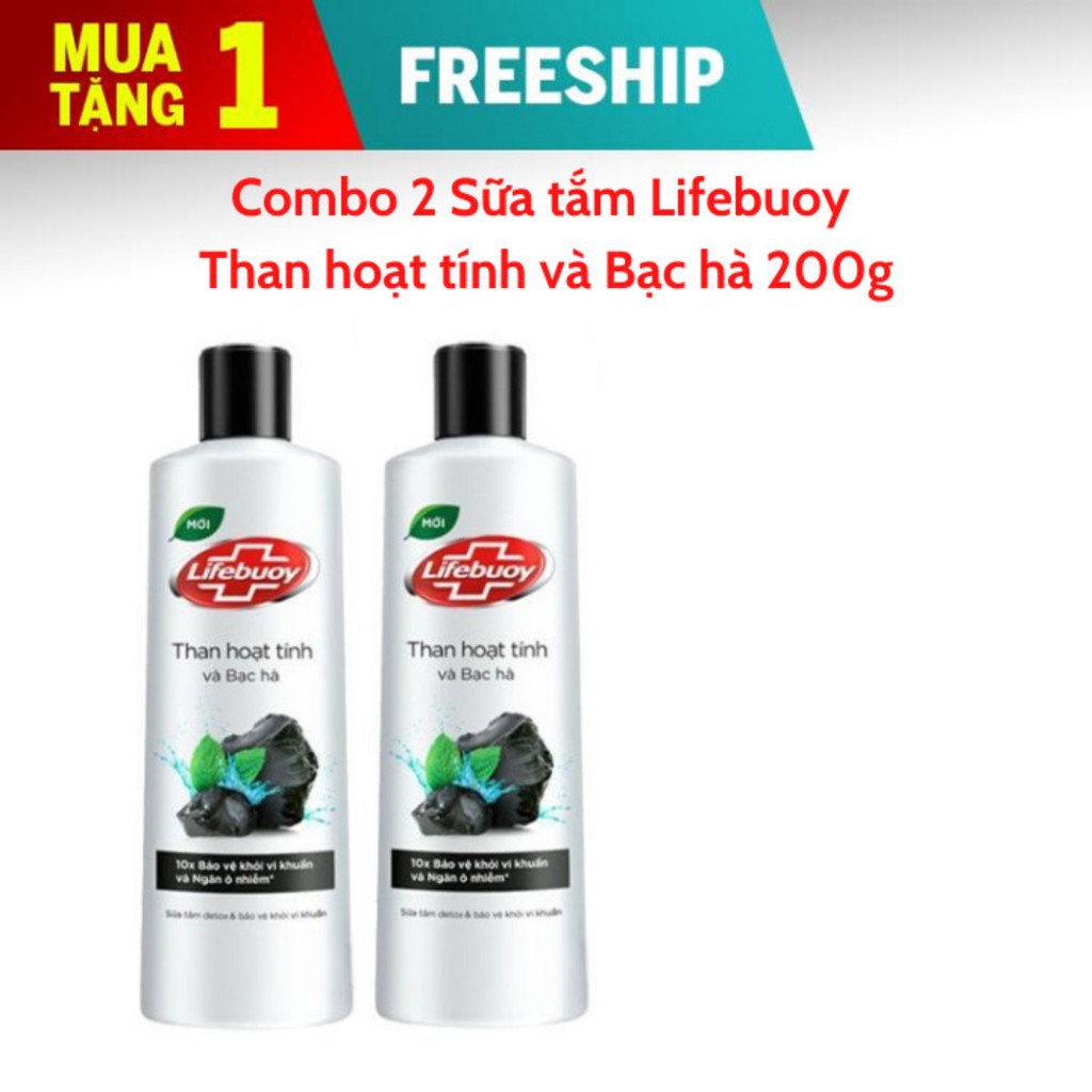 Sữa tắm Lifebuoy trà phúc muối lộc 200g- Lifebouy -Lifeboy
