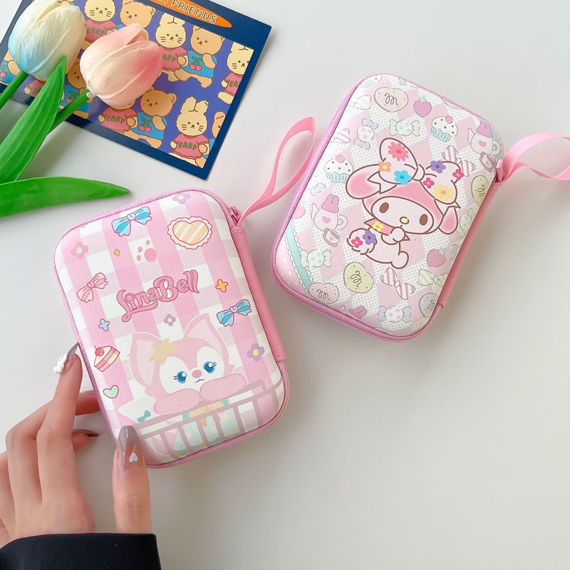 Túi Đựng Tai Nghe Bằng EVA Họa Tiết Hoạt Hình Sanrio