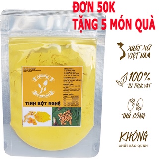 Bột Đắp Mặt Nạ Thiên Nhiên Tinh Bột Nghệ (Handmade)