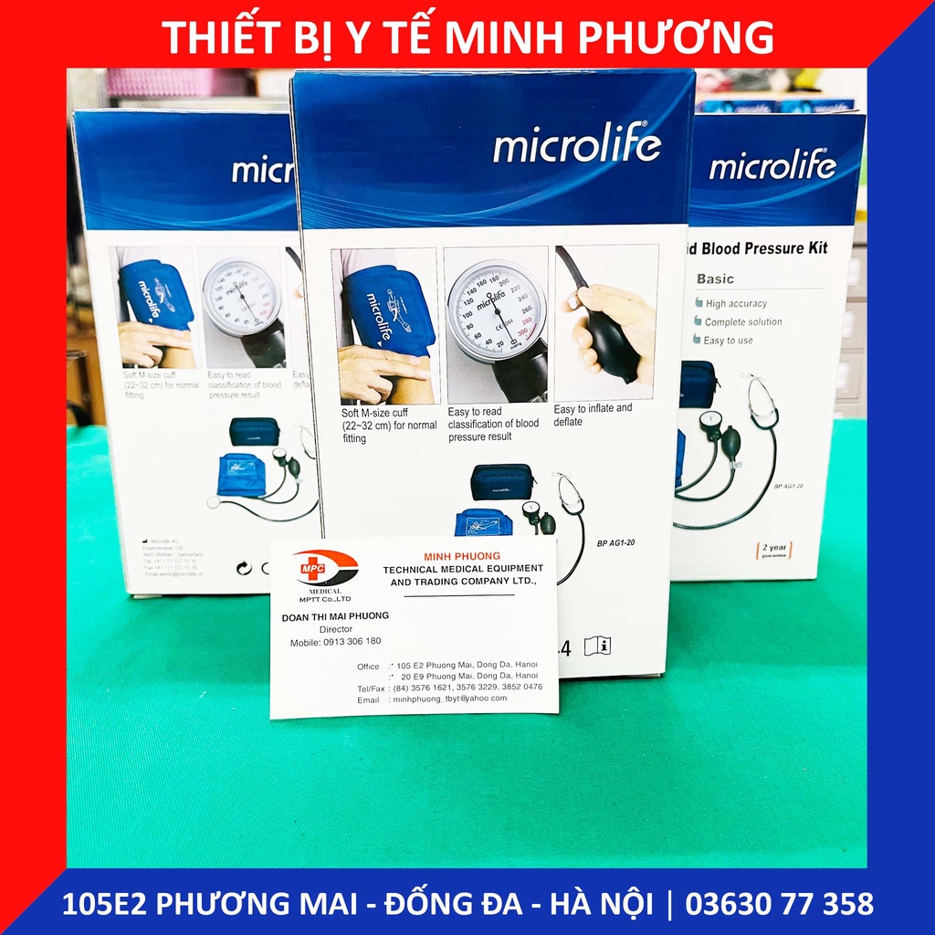 Máy đo huyết áp bằng tay Microlife BP AG1-20
