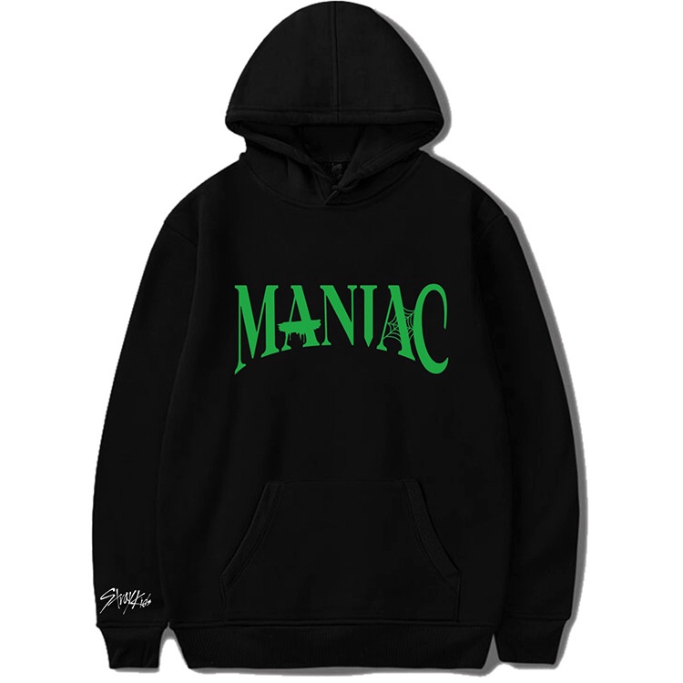 Áo Hoodie KPOP StrayKids MANIAC North America Thời Trang Mùa Hè Hàn Quốc 2022