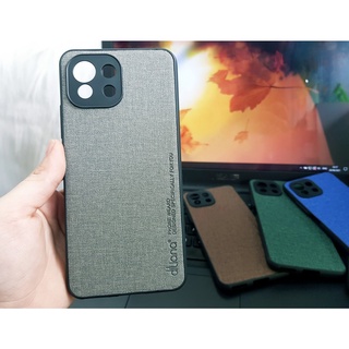Ốp lưng Xiaomi Mi 11 Lite dẻo vải.