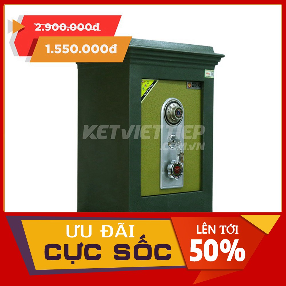 Két sắt Việt Tiệp KVT66KC Khóa Cơ