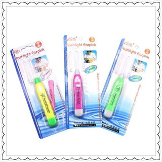 DỤNG CỤ LẤY RÁY TAI CÓ ĐÈN PHÁT SÁNG (VỈ GIẤY)