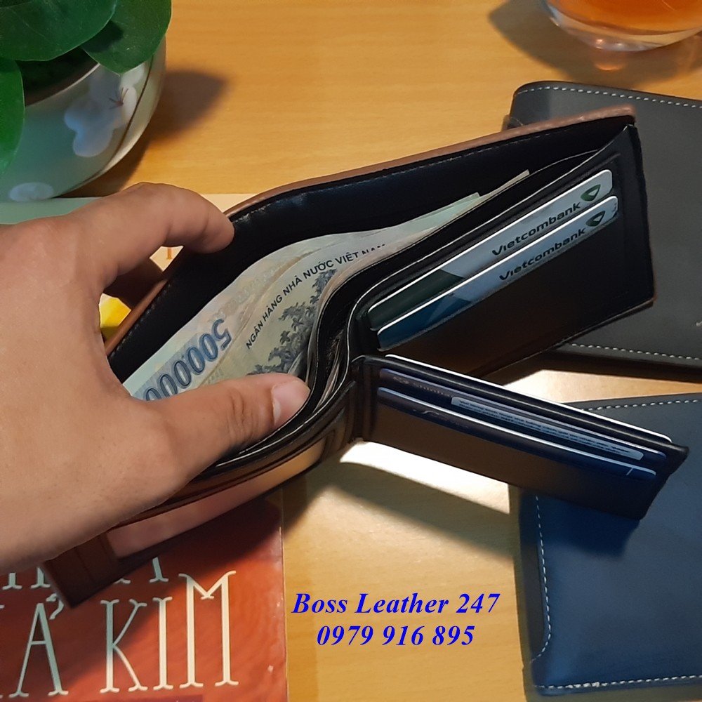 Ví Nam 💖 FREESHIP 💖 Ví Nam Chính Hãng, Kiểu Dáng Thời Trang Nam Tính - Chất Liệu Da PU Cao Cấp | BigBuy360 - bigbuy360.vn