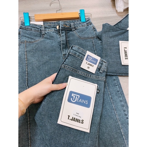 Quần jeans ôm cạp cao ly sườn mã 045